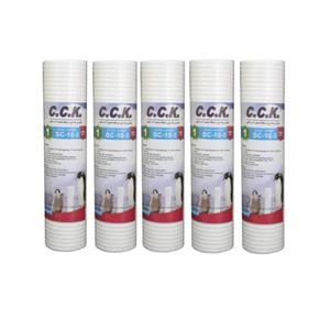 فیلتر دستگاه تصفیه آب سی سی کا مدل JWCS-10-5 مجموعه 5 عددی