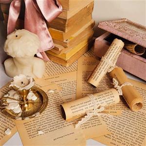 کاغذ کتاب قدیمی