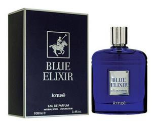 ادو پرفیوم مردانه  لاموس مدل Blue Elixir حجم 100 میلی لیتر Blue Elixir Lamuse Eau De Perfum