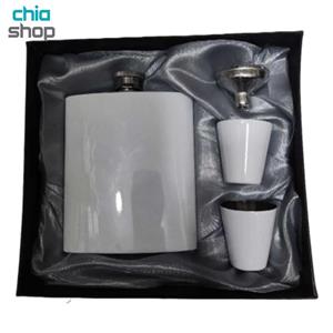 قمقمه کتابی استیل مدل Hip Flask سایز  7OZ