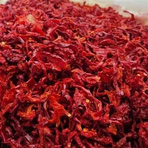 فلفل دلمه ایی  قرمز خشک اسلایسی( ادویه پاپریکا)200 گرمی