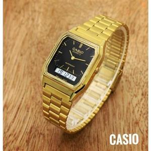 ساعت مچی مردانه کلاسیک دوزمانه کاسیو CASIO 