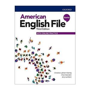 کتاب American English File starter ویرایش سوم اثر Christina Latham-Koenig انتشارات اکسفورد رحلی American English File Starter Third Edition