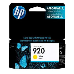 کارتریج جوهرافشان 920 اچ پی زرد اورجینال HP 920 Yellow