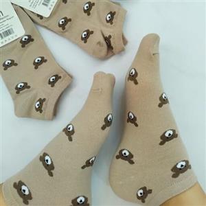 جوراب خرسی ساق کوتاه