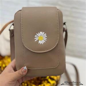 کیف دوشی دخترانه مدل بابونه