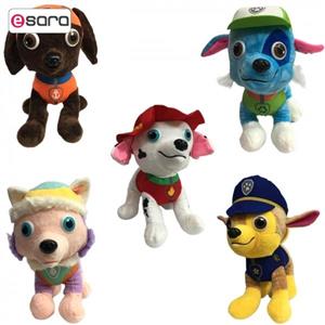 مجموعه شخصیت های کارتون سگ نگهبانSpin Master PAW Patrol Action Pack Pup Figuren 3er Set - Version 1 (Marshall, Rubble, Skye) 