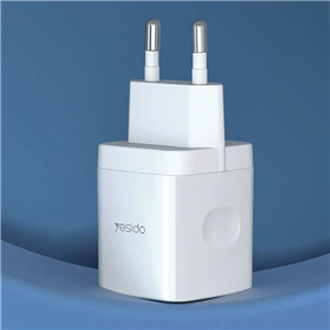 شارژر دیواری  PD USB-C 20W یسیدو مدل YC30