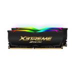 رم کامپیوتر OCPC X3 TREME RGB 32GB 16GBx2 4000MHz CL19 DDR4 BLACK LABEL