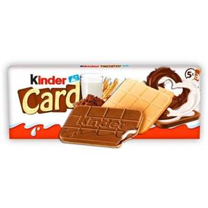 ویفر شیر شکلاتی کیندر کاردز Kinder Cards