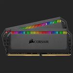 رم کامپیوتر رم کورسیر corsair dominator rgb 32gb (2×16gb)  DDR4 dram 3200 mhz cl16