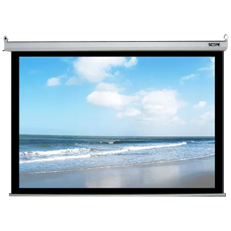 Scope Manual Projector Screen 180 x 180