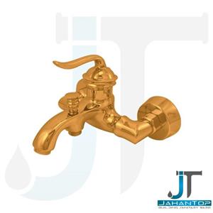 شیر حمام اهرمی طلایی آریانا (مدل آریسان)