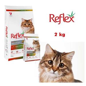 غذای خشک گربه رفلکس مولتی کالر 2 کیلوگرم 