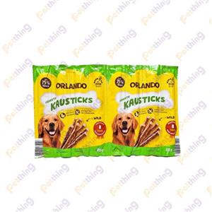 تشویقی مدادی سگ اورلاندو با طعم گوشت شکار یک عددی (بسته بندی جدید)