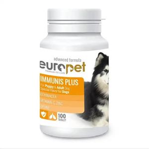 قرص تقویت سیستم ایمنی سگ یوروپت – Europet Immunis Plus Tablet for Dogs