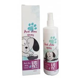 اسپری ضد جویدن سگ یو اس پت 250ml