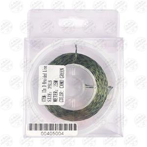 نخ لیدر کپوری ۲۵ متری  Carp Leadfree 35LB Camo Green