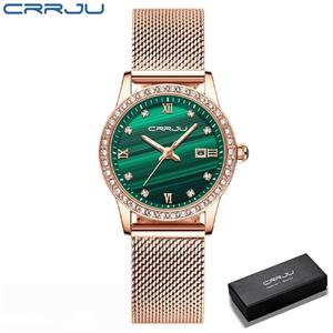 ساعت مچی عقربه ای زنانه CRRJU کد RS-828