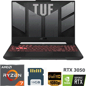 لپ تاپ ایسوس ASUS TUF Gaming A17 FA707RC (17.3\