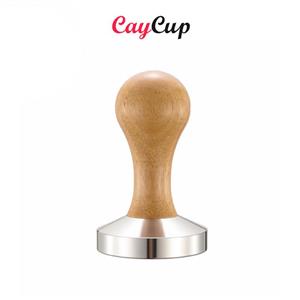 تمپر قهوه مدل دسته چوبی