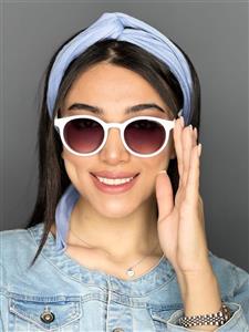 عینک دودی جنتل مانستر اصل سفید مشکی v17 یووی ۴۰۰