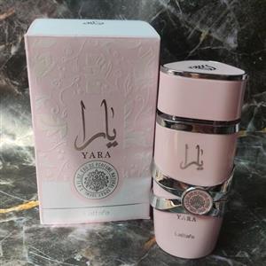 عطر یارا صورتی زنانه لطافه برند راینو Lattafa Yara