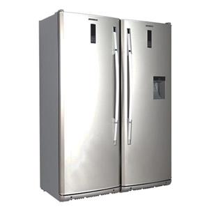 یخچال و فریزر آزمایش رنگ سفید چرمی مدل AZF-2365 Azmayesh AZF-2365 Refrigerator
