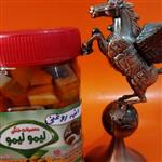 ترشی انبه روغنی.تهیه شده از بهترین نوع انبه باغات میناب به همراه ادویه معطر و روغن