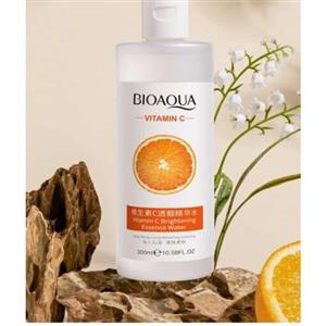 تونر روشن کننده و ضد پیری بیو آکوا  مدل ویتامین سی وزن 300 میلی لیتر