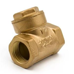 شیر یک طرفه  دریچه ای برنجی  سه چهارم اینچ (سایز 25 میلیمتر) 