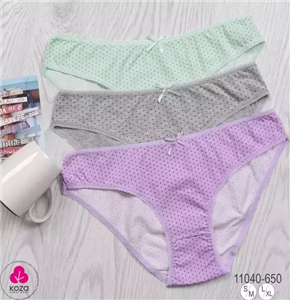 شورت زنانه برند کوزا ترکیه طرح خال کد 650- سه عددی