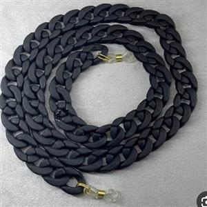 بند عینک کارتیر زنجیر کارتیر عینک مشکی 85 سانت شیک ترین زنجیر عینک