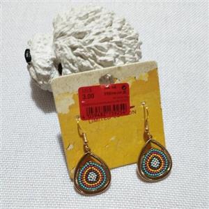 گوشواره آویز رنگی
