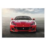 تابلو شاسی طرح ماشین فراری پورتوفینو - Ferrari Portofino 2017 مدل NV0651