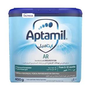 شیر خشک اپتامیل 400 گرمی AR ضدرفلاکس Aptamil 