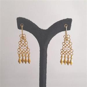 گوشواره نقره آویز لوزی