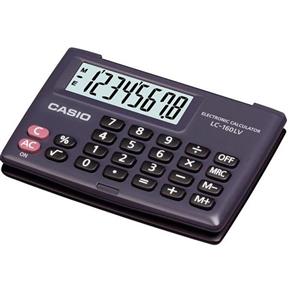 ماشین حساب کاسیو  LC-160LV-BK-WSX-100 Casio LC-160LV-BK-W Calculator