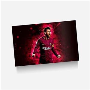 استیکر(برچسب) کارت عابر بانک-طرح مسی-کد511-سفارشی