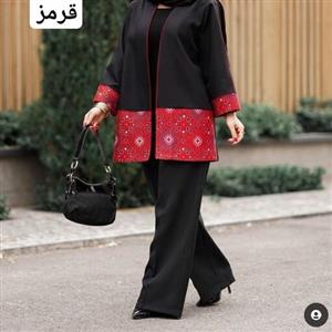 مانتو سنتی زنانه جنس پرشیا . مانتو کتی مجلسی . با 