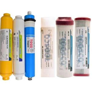 فیلتر دستگاه تصفیه آب توس (مجموعه 6 عددی)