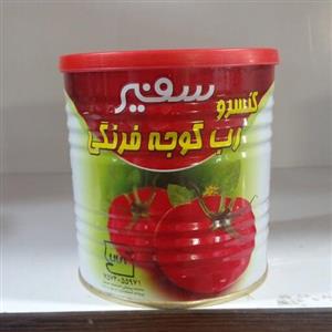 رب گوجه قوطی یک کیلو سفیر 