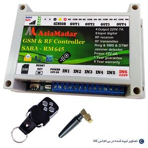دزدگیر و کنترل پیامکی – رادیویی صبا Rm645