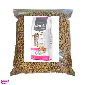 غذای خشک گربه مونلو با طعم مرغ و ماهی 1 کیلوگرم