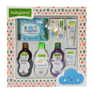 پک هدیه 7 تیکه بهداشتی کودک و نوزاد بی بی لند