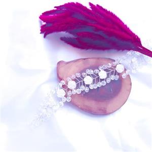 ریسه مو ریسه مرواریدی تاج عروس سنجاق سر گیره مو ریسه ژله ای
