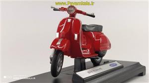 ماکت فلزی موتورسیکلت وسپا (2016 VESPA PX)(1:18) قرمز