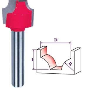 تیغ فرز پروفیل نفوذی CNC کد DM162303F