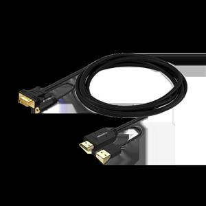 کابل تبدیل HDMI به VGA لنشن مدلVC-HPVA-P1 طول 2 متر 