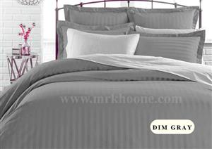 سرویس لحاف هتلی دونفره طوسی